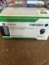 Genuine Lexmark 71B10K0 One Black Return Toner OEM sealed