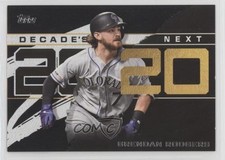 2020 Topps Decades Next Black 10/299 Brendan Rodgers #DN-8 0s62