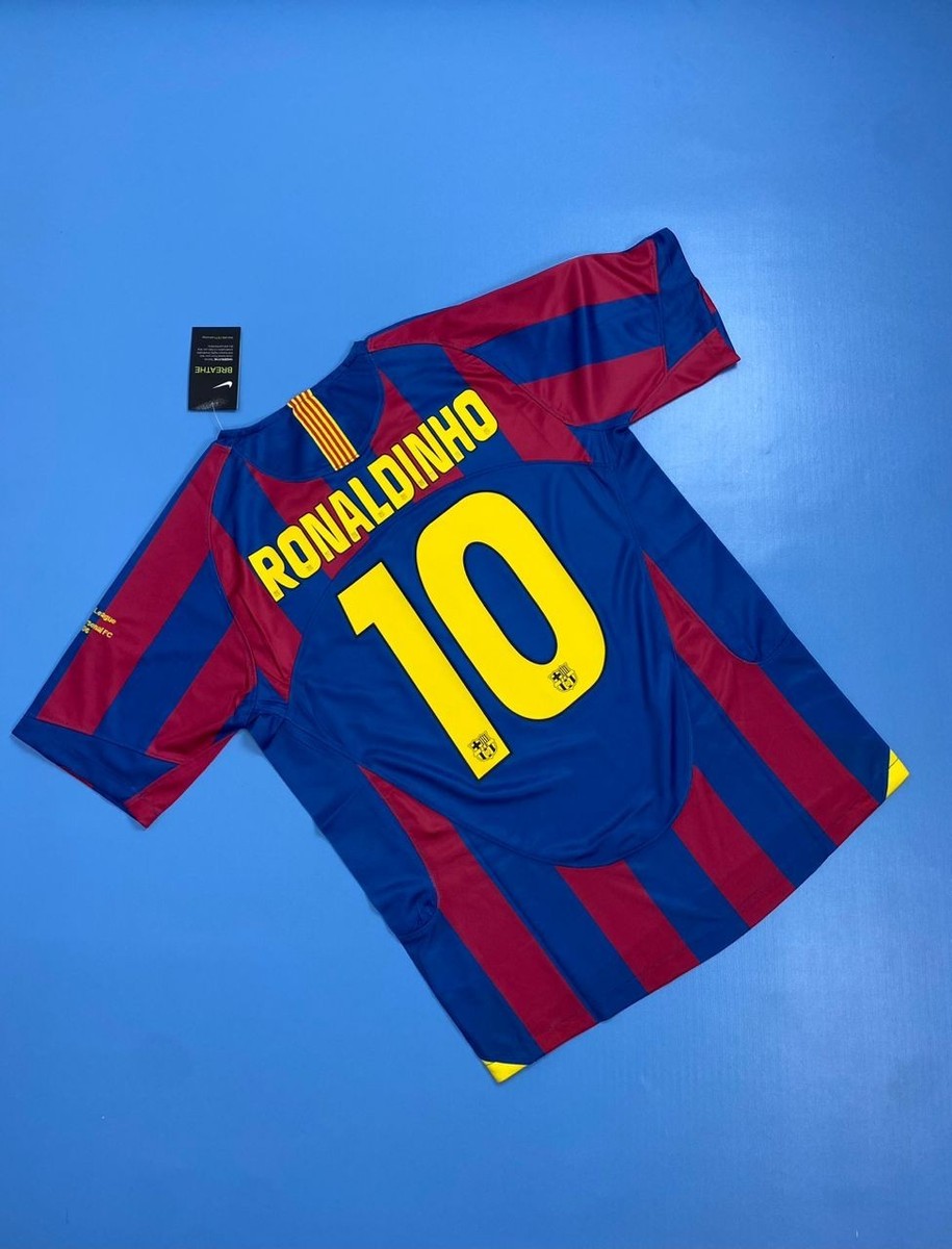 FC Barcelona 2005/2006 Champions League Final Soccer Jersey