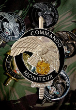 MONITEUR COMMANDO CNEC - Insigne ou Brevet militaire (Légion & Armee francaise)