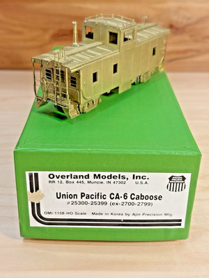 Overland Brass Union Pacific CA-6 Caboose ~ OMI 1158 ~ New O/B