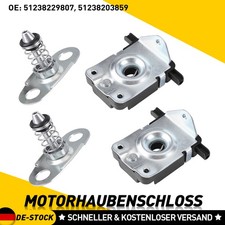 2x Motorhaubenschloss Oberteil + 2x Unterteil f�r BMW 3er E46 5er E39 X5 E53 SET