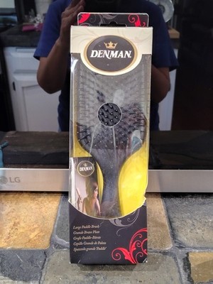 Denman D83 Large Paddle Hair Brush for Blow-Drying & Detangling AUTHENTIC IN BOX