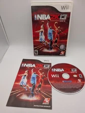 Nba 2K13 - Nintendo Wii Complete CIB Tested 
