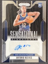 Antonio Reeves 2024-25 Panini Prizm Sensational Signatures Auto RC #SS-ARP