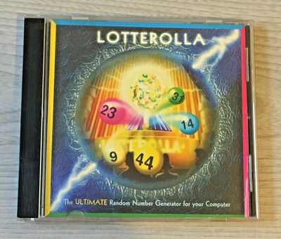 Lotterolla 1996 Diskette Zufallszahlengenerator Vintage Software PC