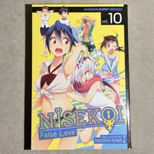 Nisekoi False Love Volume 10 Manga Vol Naoshi Komi Shonen Jump Viz [English]