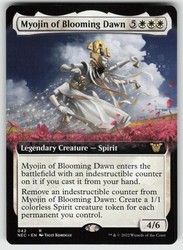 Myojin of Blooming Dawn (Extended Art) #42 Commander: Kamigawa: Neon Dynasty