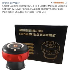 Intelligent Vacuum Cupping Massage Device Electric Heating Scraping Suction Cups