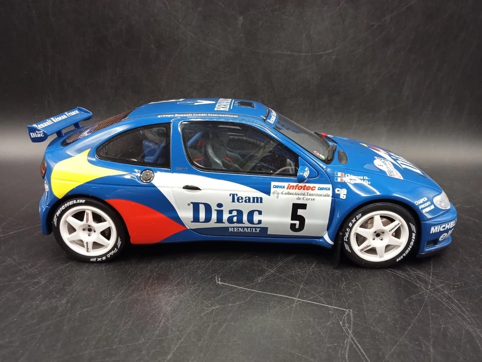 Renault Megane Maxi Kit Car rally Tour de Corse 1996 1/18 Ottomobile OT272 - Immagine 4 di 4