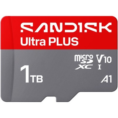 SANDISK ULTRA  PLUS MICROSD  UHS-I-Karte, Micro-SD Speicherkarte, 1 TB, 200 MB/s
