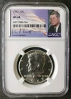 1967 50c Kennedy Silver Half Dollar NGC MS64