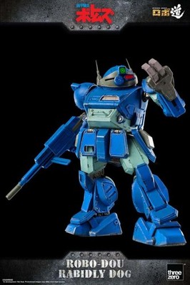 Actionfigur Robodou Rabidly Dog von Threezero, 15 cm Mecha Anime