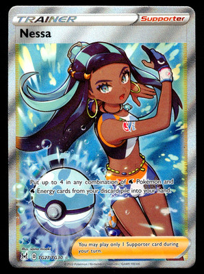 Nessa TG27/TG30 Lost Origin Trainer Gallery Ultra Rare Holo NM Pokemon Card