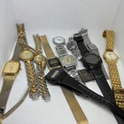 Vintage Watch Lot Of 13 Seiko, Alba, Klaeuse+, Mostly Untested! Parts Or Repair