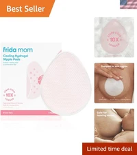 Hydration & Relief: 8 Disposable Cooling Hydrogel Nipple Pads for Nursing Moms