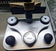 Brand new Blackstone skate sharpener X-Series Tri-Lie skate holder. Canada made