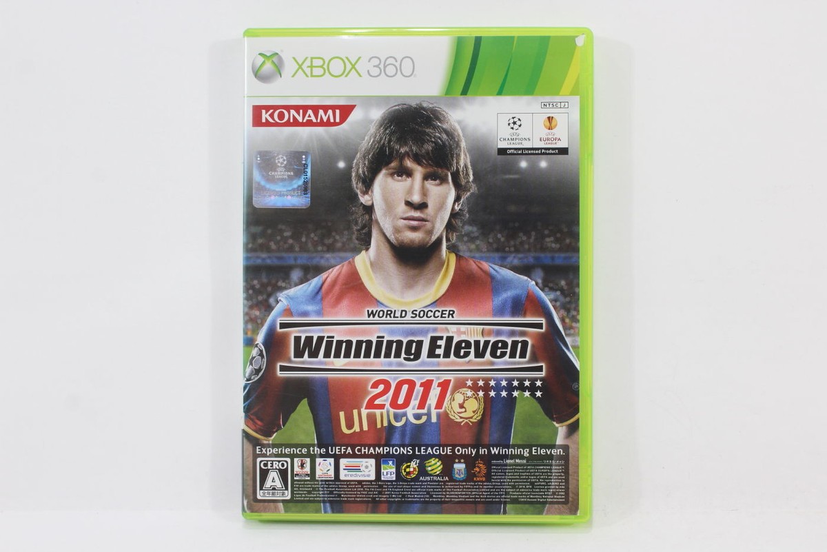 World Soccer Winning Eleven 2011 XBOX 360 Japan Import JPN Text