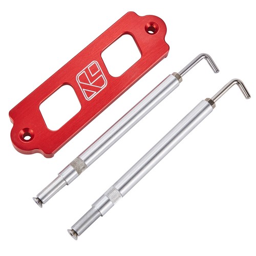 Battery Tie Down Kit Hold Down Rod With Stainless Tray Hooks For Civic Integra - Picture 9 of 9