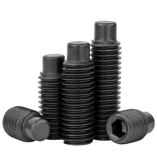 High Tensile 12.9 - Grub Screws Allen Key Socket Set Screws Dog Point - M2-M16 - Picture 1 of 9