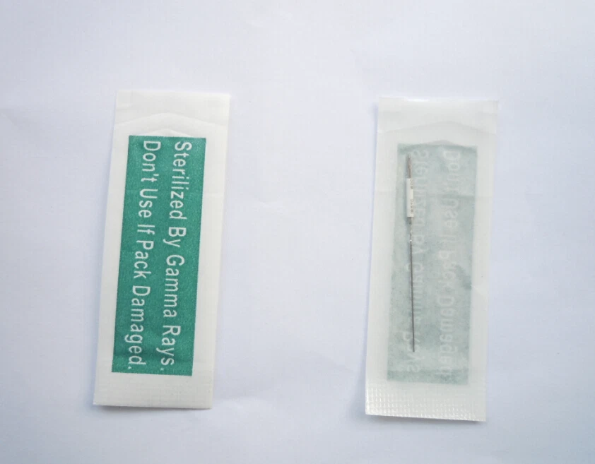 100pcs 3F disposable permanent makeup tattoo machine needle for eyebrow and lip - product detail image 3