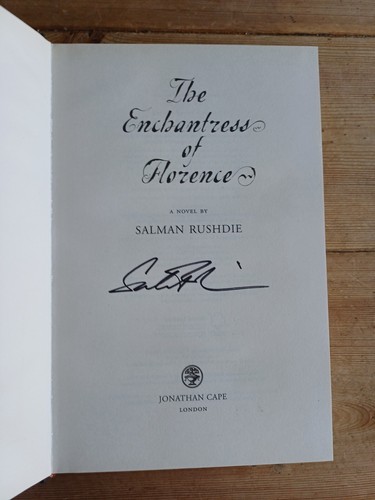The Enchantress of Florence by S Rushdie (Hardcover, 2008) - 1st edition signed - Picture 2 of 6
