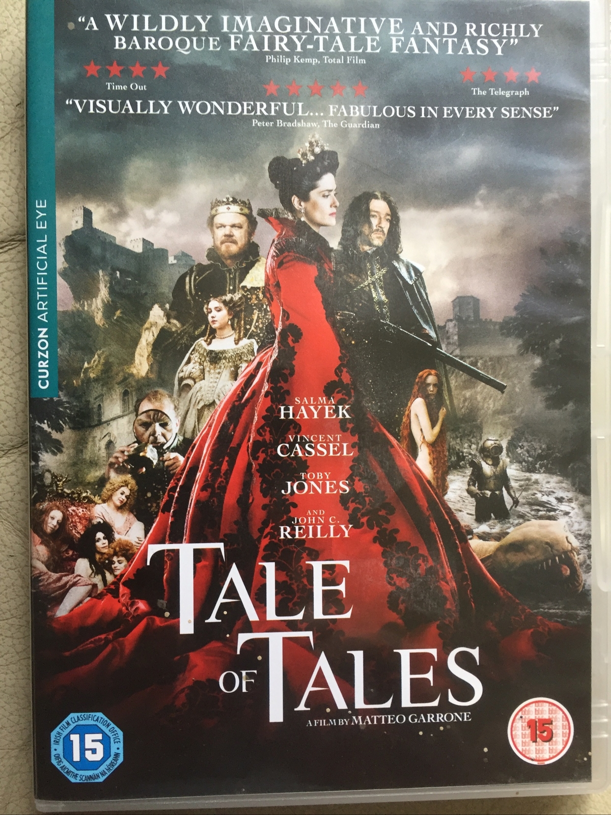 Tale of Tales DVD (2016) Salma Hayek, Toby Jones, Vincent Cassell cert 15