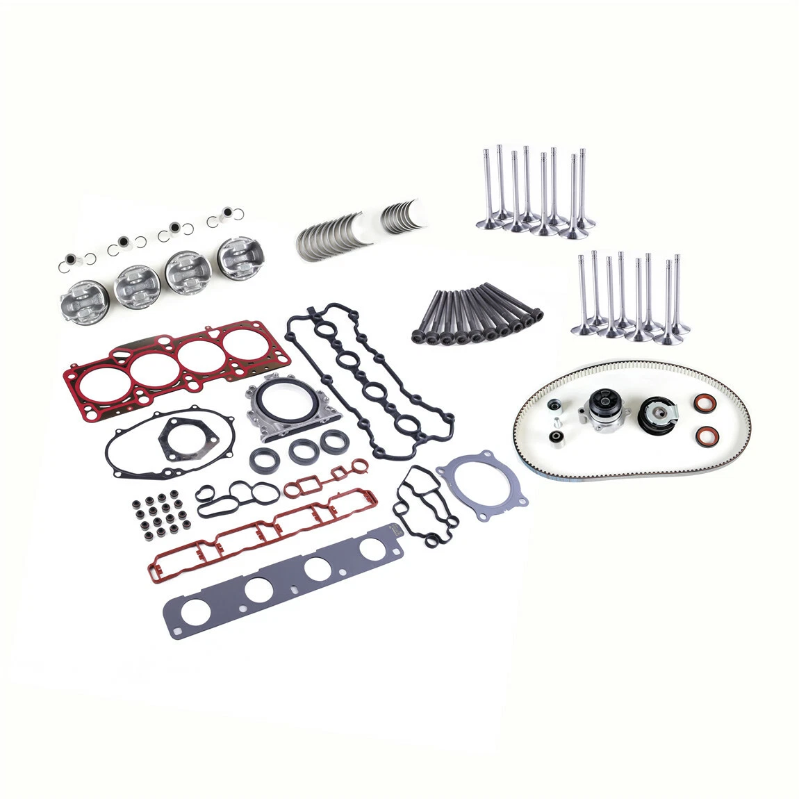 φ22mmPiston Engine Rebuild Repair Kit Fit For VW Golf Jetta AUDI 