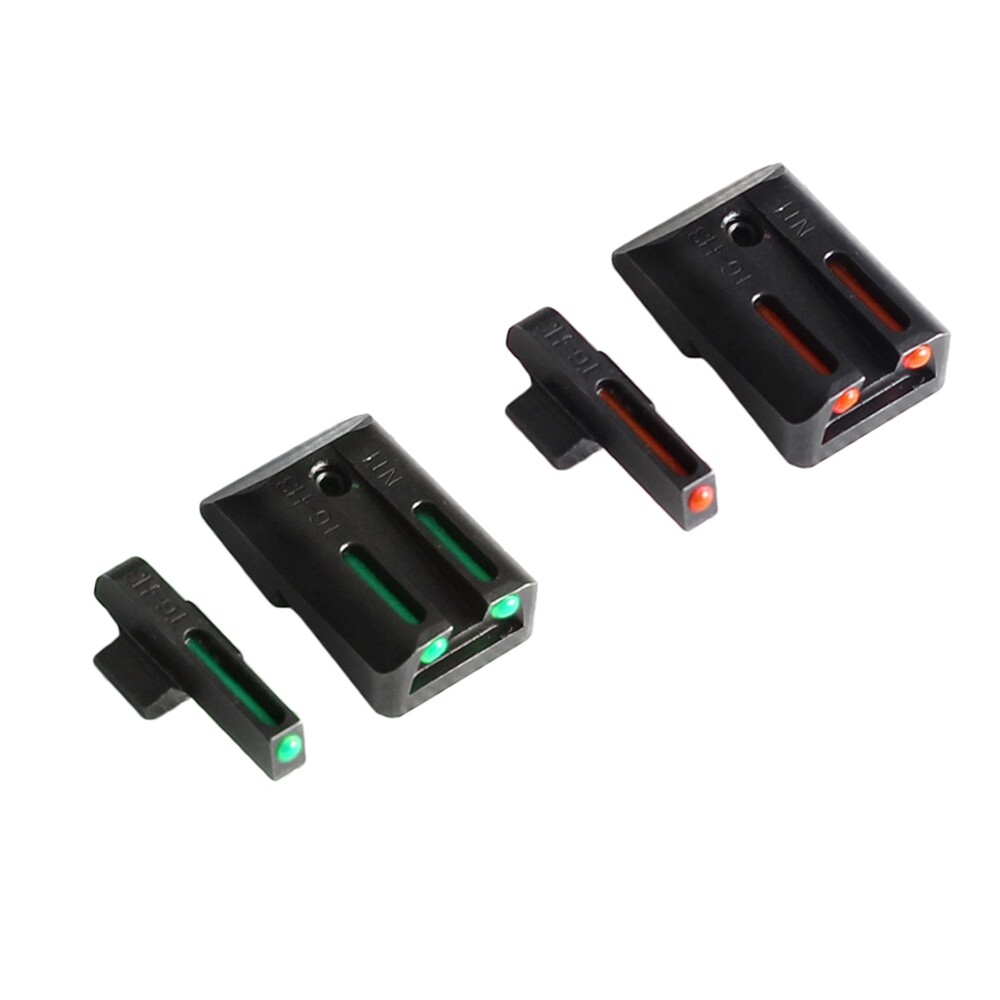 🔥Sights Fiber Optic Light Tube Front & RearNovak Cut Green/Red Rear