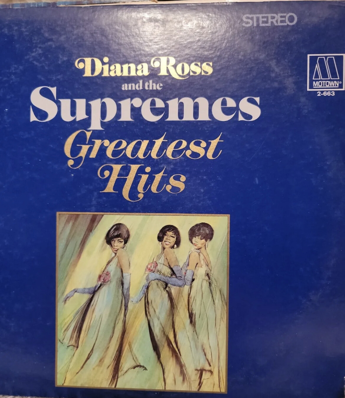 LP VINYL RECORDS DIANA ROSS AND THE SUPREMES GREATEST HITS VINYL LP (MON001709)-image