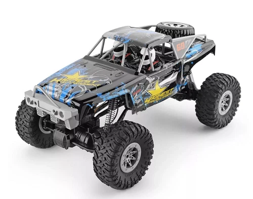 104310 1/10 RC Car 4x4 RC Rock Crawler Truck with 2 Rechargeable Batteries New - Picture 6 of 17