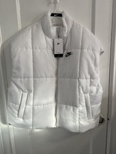 Nike Sportswear Women's L Classic Puffer Therma-FIT Loose Vest White FB7679-100