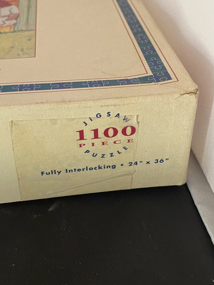 Rompecabezas Looney Tunes Baseball Dugout 1100 piezas Warner Brothers 1993 Foto 3 de 4