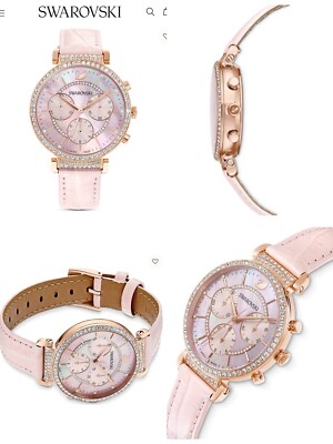 Swarovski 5580352 Passage Chronograph Rose Tone Women's Swarovski 5580352 Passage Chronograph Rose Tone Women's