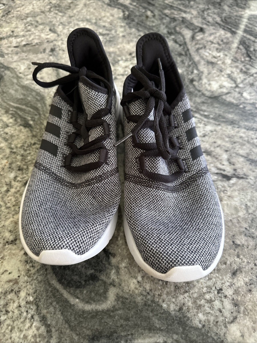 ADIDAS Womens Cloud Foam Prime Green Sz 8 Gray/Black Athletic Sneakers  Shoes