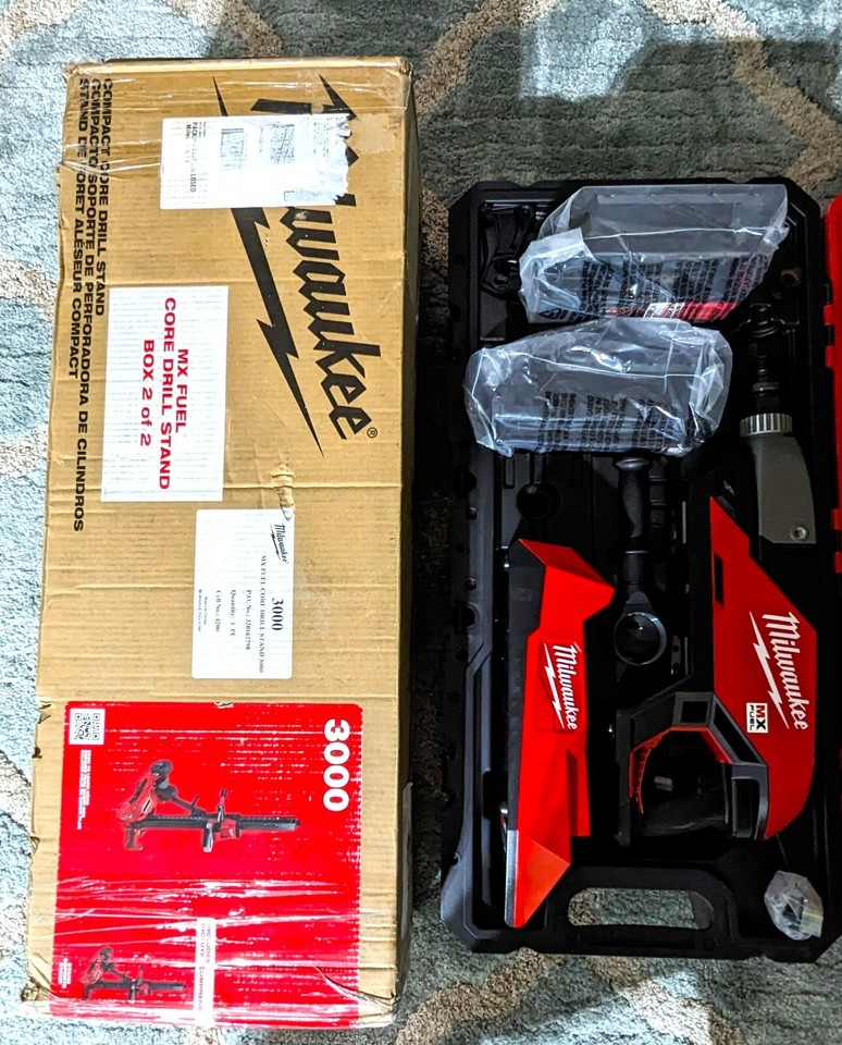 MILWAUKEE MXF3012CXS MX FUEL™ HANDHELD CORE DRILL KIT W/ STAND BRAND