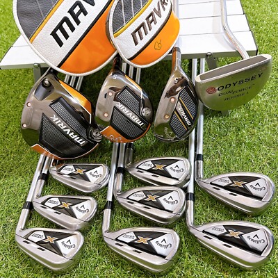 Callaway MAVRIK X HOT Men's Club Set No Bag Flex-R Right