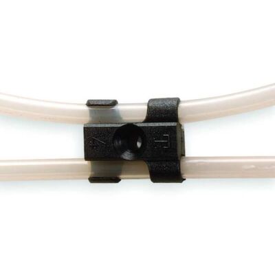Zoro Select T10 T-Clips Fastener,1/2 In Max Dia,Pk50