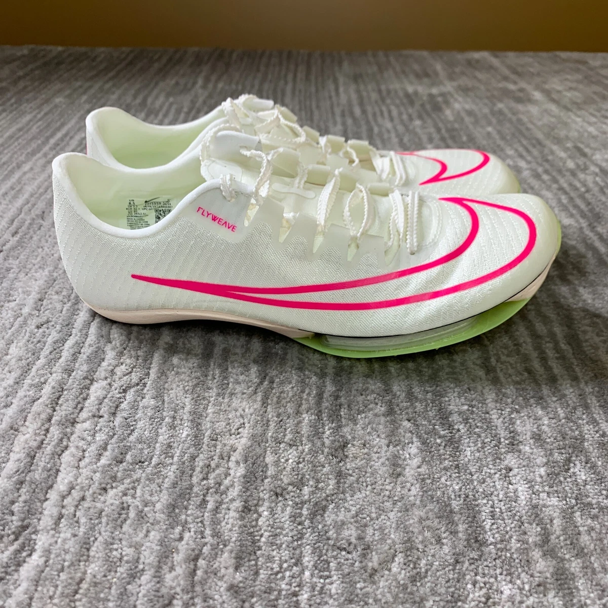 Nike Air Zoom Maxfly Sail Fierce Pink Men Track and Field Shoe Size 6.5 Air Zoom Maxfly 2  main image 4