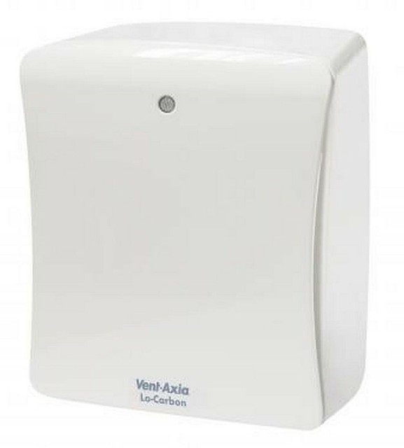 VentAxia Solo Plus HT Centrifugal Extract Fan With Humidistat/timer