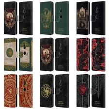 OFFICIAL HOUSE OF THE DRAGON SEASON 2 GRAPHICS LEATHER BOOK CASE SONY PHONE 1