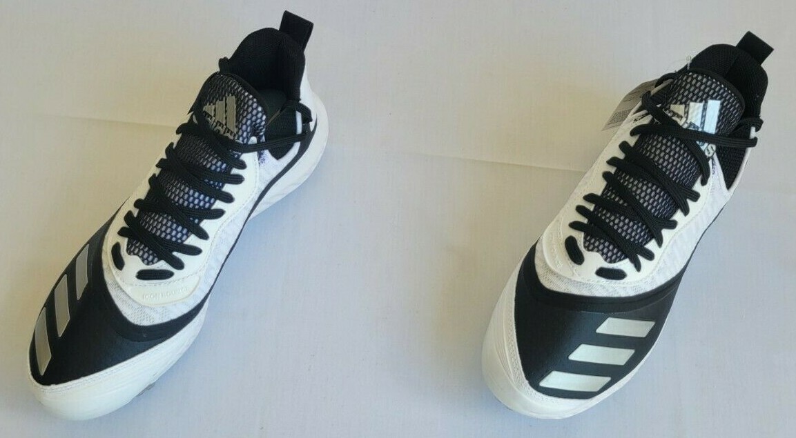 Adidas Men\'s Icon V Bounce Iced Out Metal Baseball Cleats,‎ Black - Size 13.5 Adidas Men main image 4