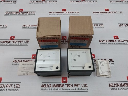 Rishabh EQ96 AC Ammeter 0-125/250A 600V SACC02134686 E236986 2000M - Zdjęcie 2 z 14