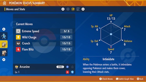🍊Shiny/Non-shiny Growlithe/Arcanine 6IV🍇Pokémon Scarlet/Violet (💯Legal) - Picture 10 of 17