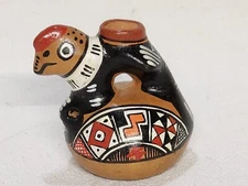 Vintage Indigenous Tribal Native Traditional Clay miniature Vessel Folk Art
