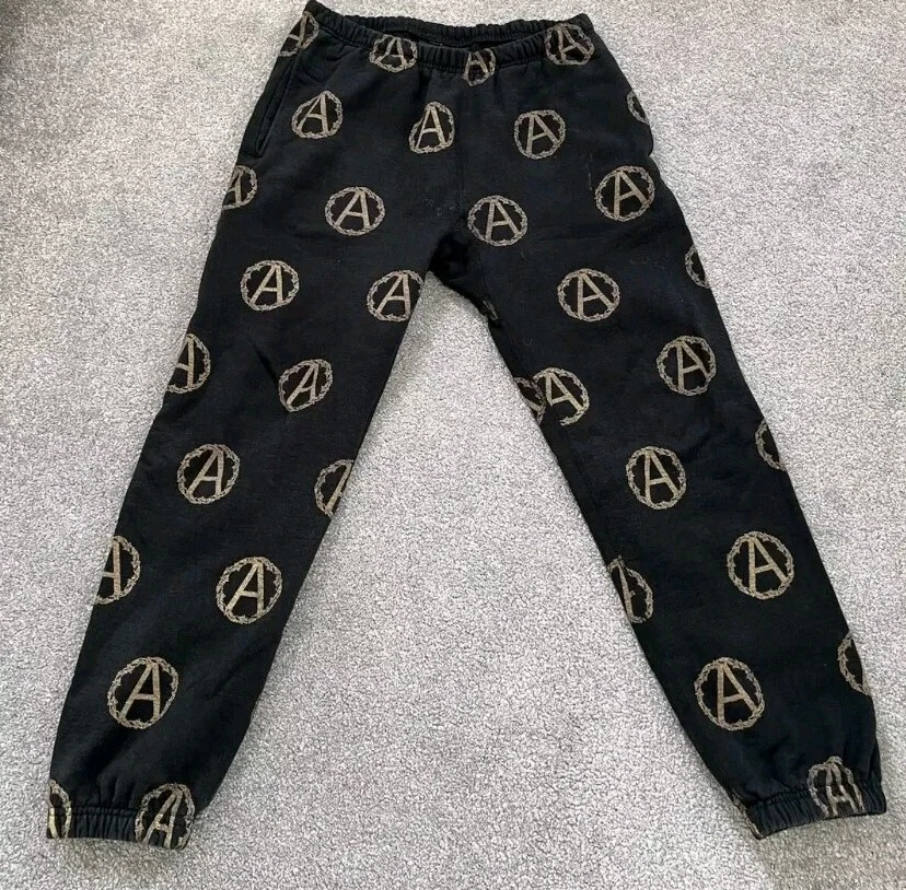 Pantalon de survêtement noir à capuche FW16 Supreme x Undercover Anarchy taille M Medium