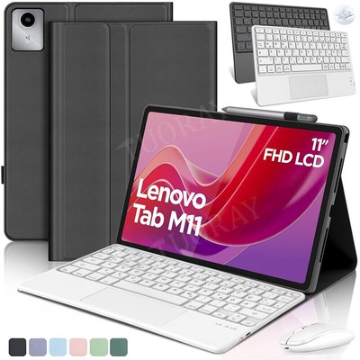 QWERTZ Touchpad Tastatur Für Lenovo Tab M11 11 TB-330FU/331FC 2024 Schutzhülle