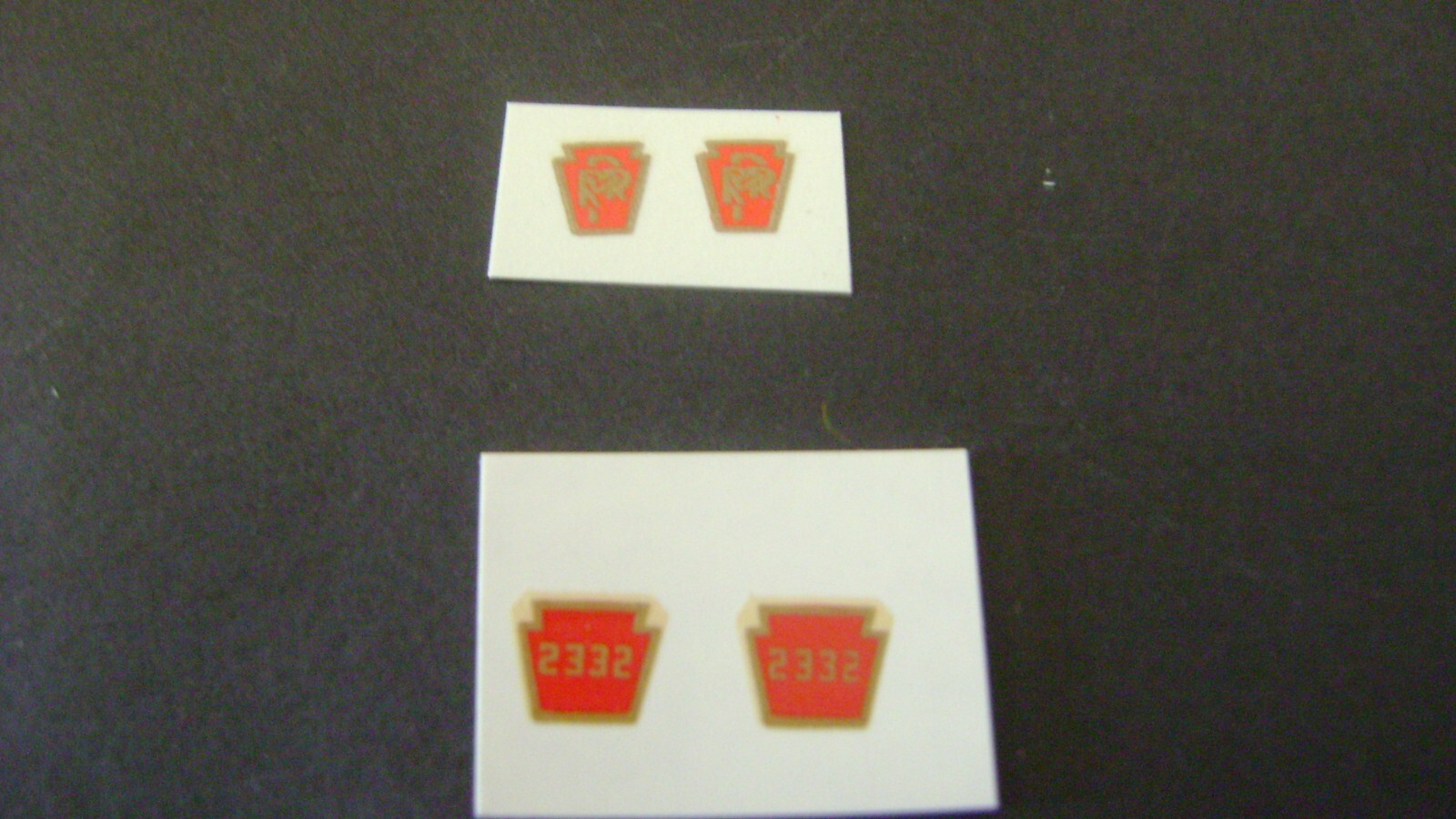 Lionel 2332 GG1 & PRR Water Decal -reproduction (2 of each) – South ...
