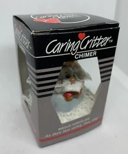 Caring Critter Chimer Bisque Porcelain Jasco Bell