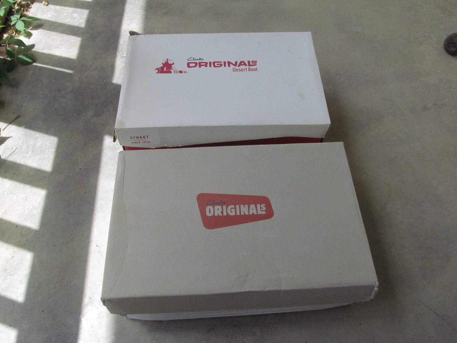 Clarks Desert Chukka Uomo 13 lotto di 2 nuove con scatola suola crepe